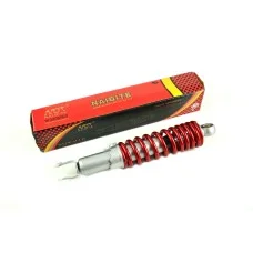 Амортизатор GY6 340mm, регульований (червоний металік) NDT