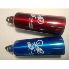 Велосипедная фляга (алюминиевая) (750ml) (цвет в ассортименте) FM