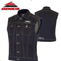 Безрукавка (джинсова із захистом) (size:L) VV