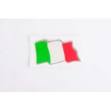 Наклейка шильдик ITALY (9x4.5см) (#0745D)