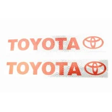 Наклейки (набір) Toyota (45х8см) (#7335)