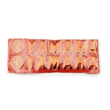 Наклейка букви YAMAHA (20х6см, 2шт, червоні) (#4751)
